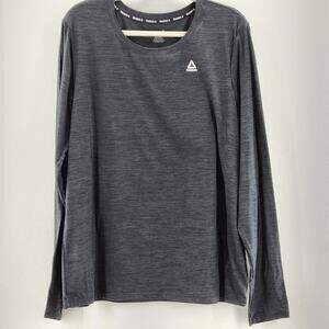 Reebok Black Long Sleeve Performance Top Size XXL